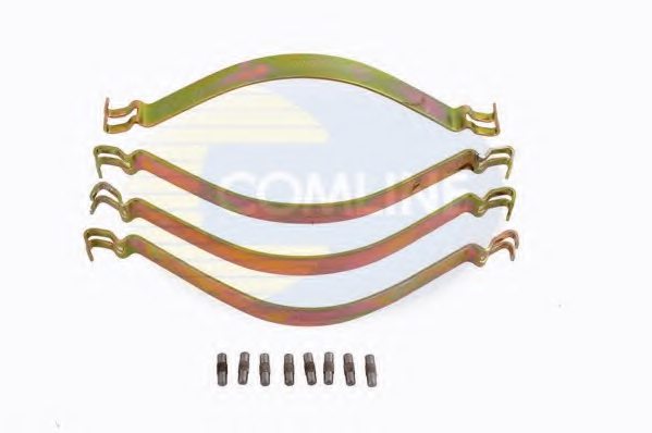 COMLINE K076 Accessory Kit, disc brake pads
